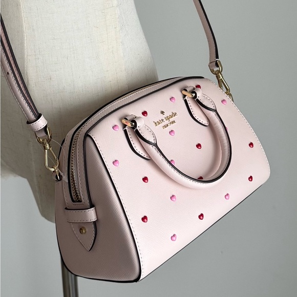 Kate Spade Cream and Pink Embellished Women's Bag - Picture 11 of 11